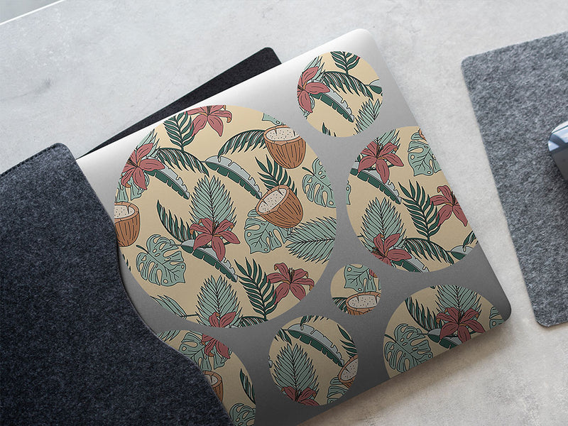 beachy relaxation fruit DIY Laptop Stickers