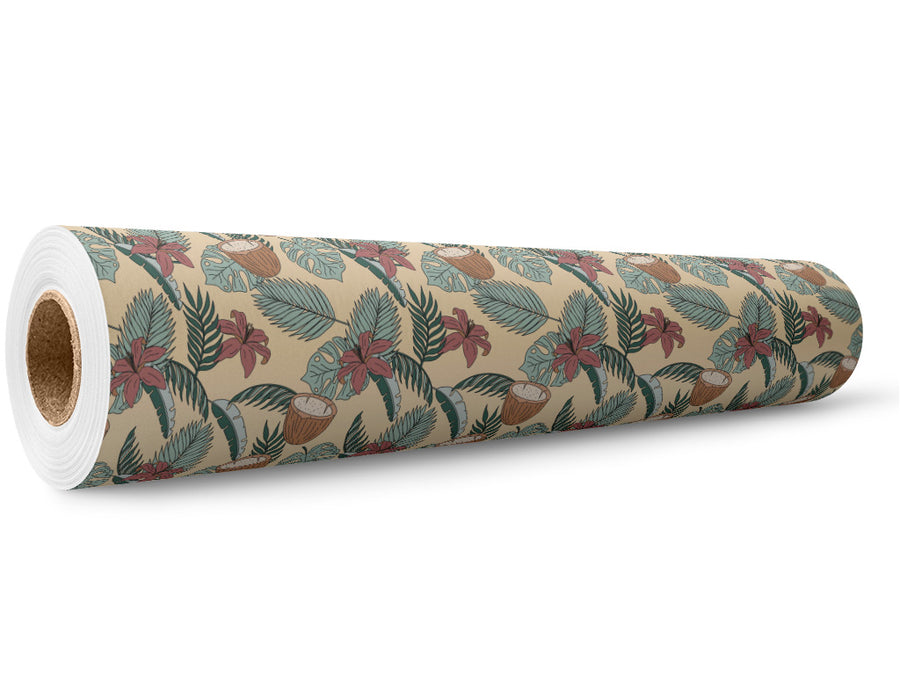 Beachy Relaxation Fruit Wrap Film Wholesale Roll~Rwraps Series 914 Digitally Printed Vinyl Roll~5