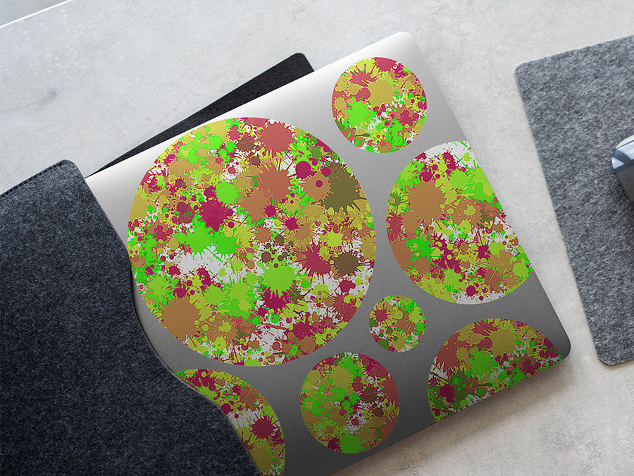 beast within paint splatter DIY Laptop Stickers