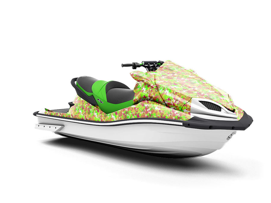 Beast Within Paint Splatter Jet Ski Vinyl Customized Wrap