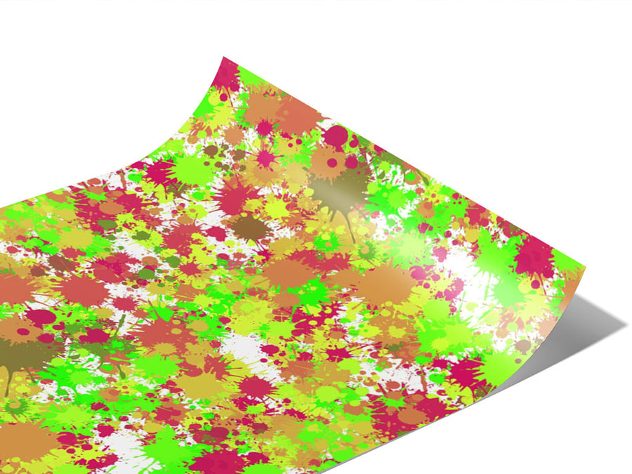 Beast Within Paint Splatter Vinyl Wraps~Rwraps Series 914 Digitally Printed Vinyl Wrap~0