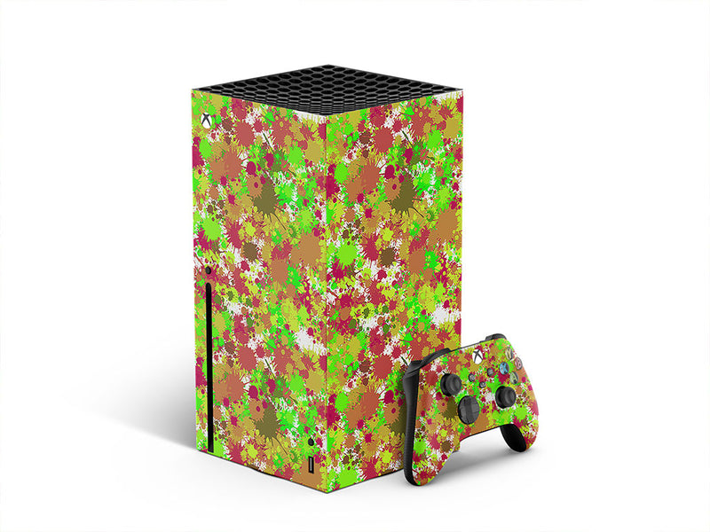 beast within paint splatter XBOX DIY Decal