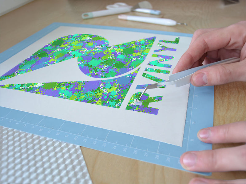 beat boy paint splatter Easy Weed Craft Vinyl