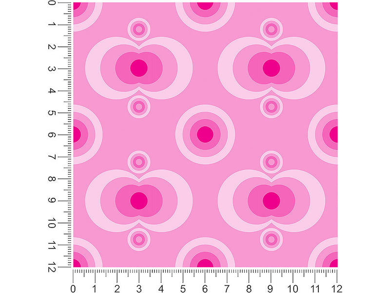 beating heart abstract geometric 1ft x 1ft Craft Sheets