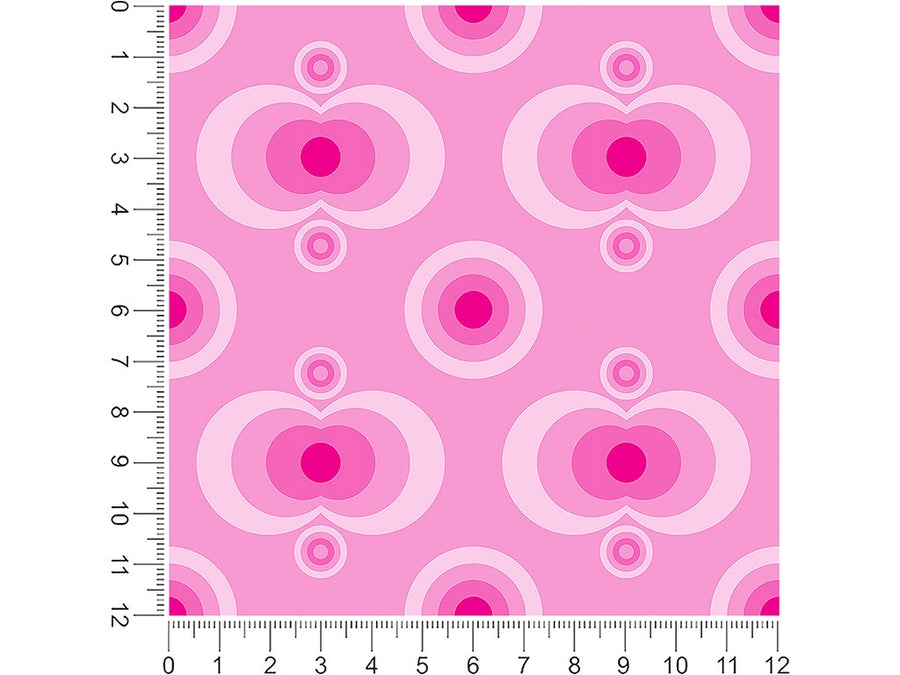 beating heart abstract geometric 1ft x 1ft Craft Sheets