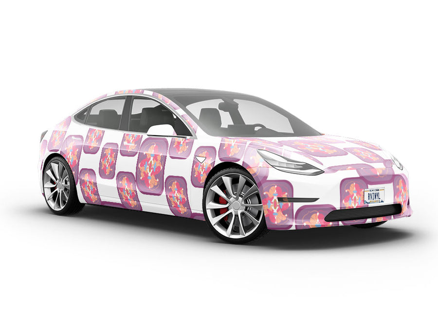Beautiful Ones Abstract Vehicle Vinyl Wrap