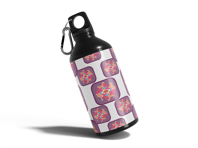 beautiful ones abstract geometric Water Bottle DIY Stickers