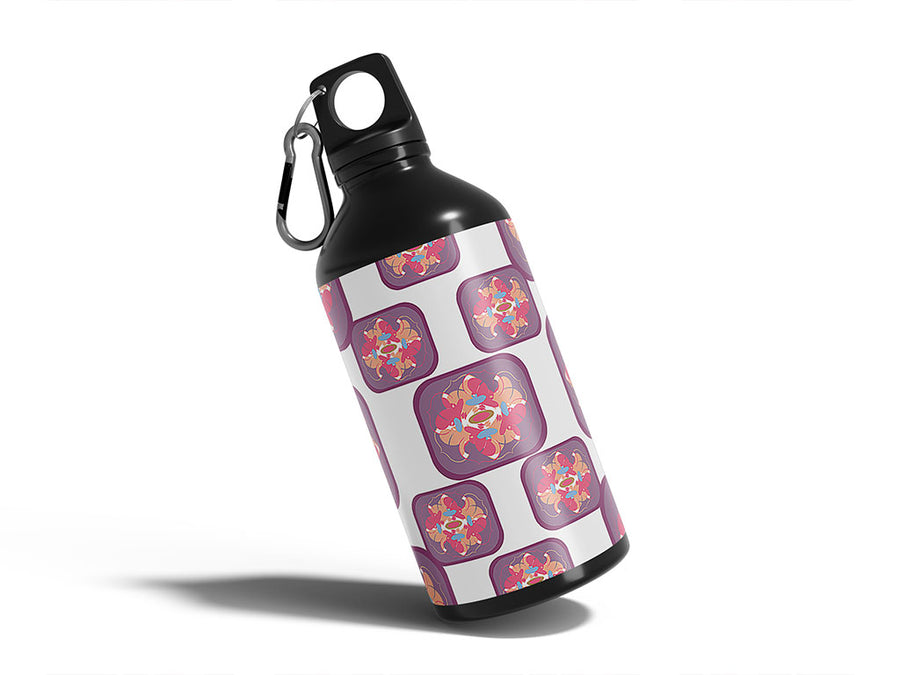 beautiful ones abstract geometric Water Bottle DIY Stickers