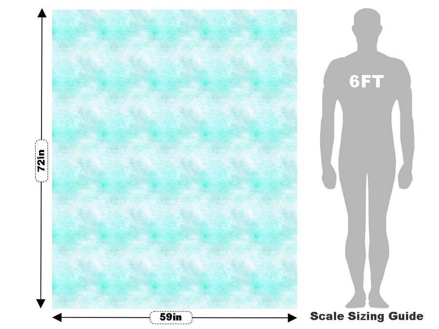 Beauty Sleep Watercolor Vehicle Wrap Scale~Rwraps Series 914 Beauty Sleep Watercolor Measurements~1