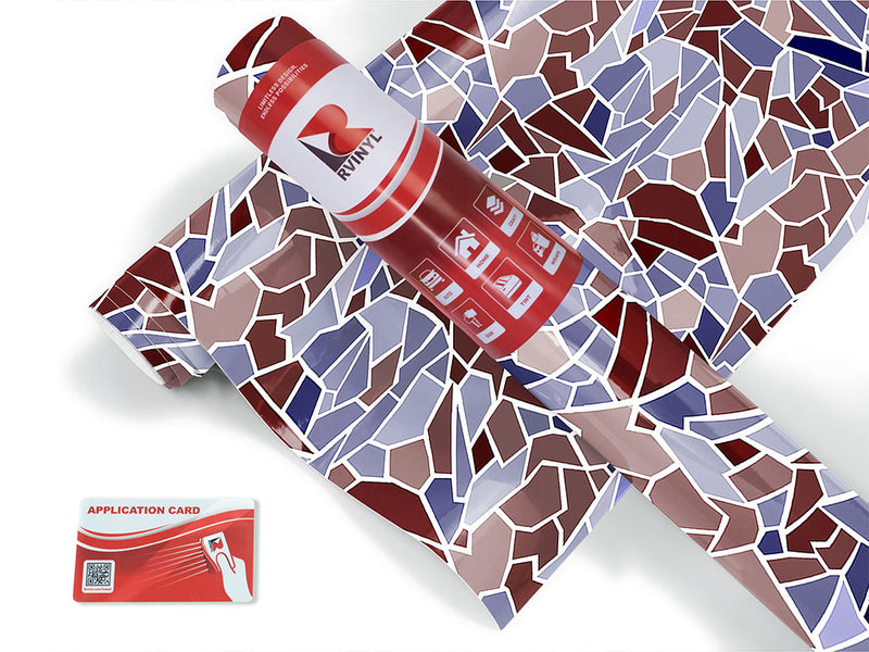 beaver dam mosaic Craft Vinyl Roll