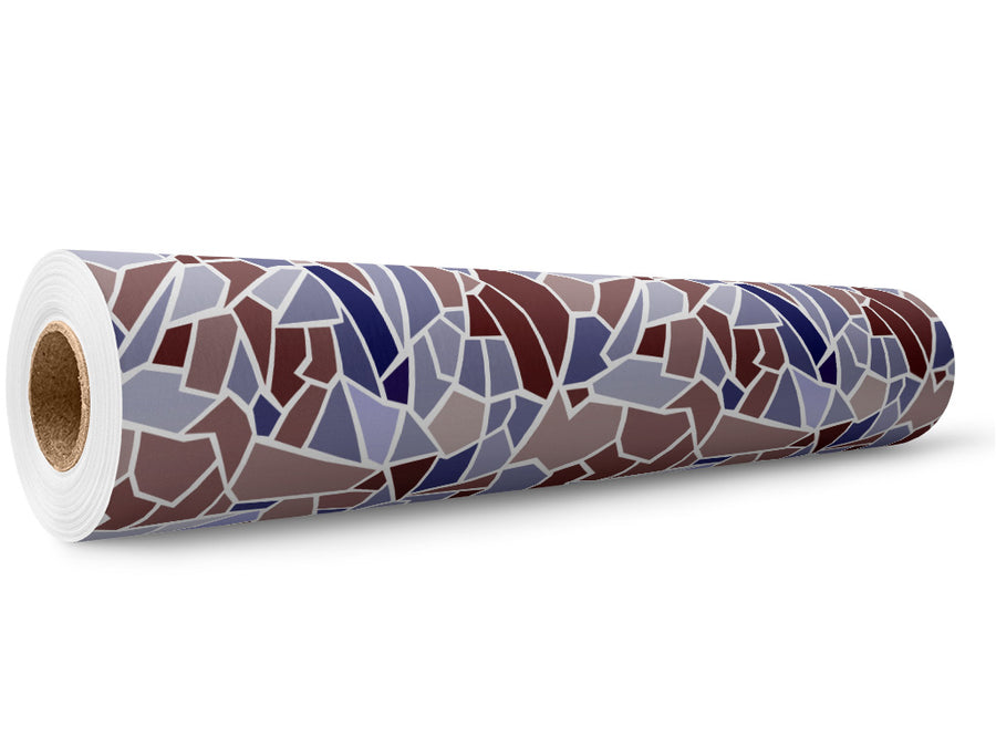 Beaver Dam Mosaic Wrap Film Wholesale Roll~Rwraps Series 914 Digitally Printed Vinyl Roll~5