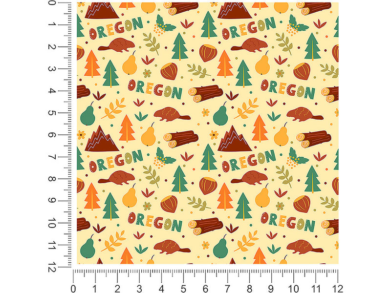 beaver state 1ft x 1ft Craft Sheets