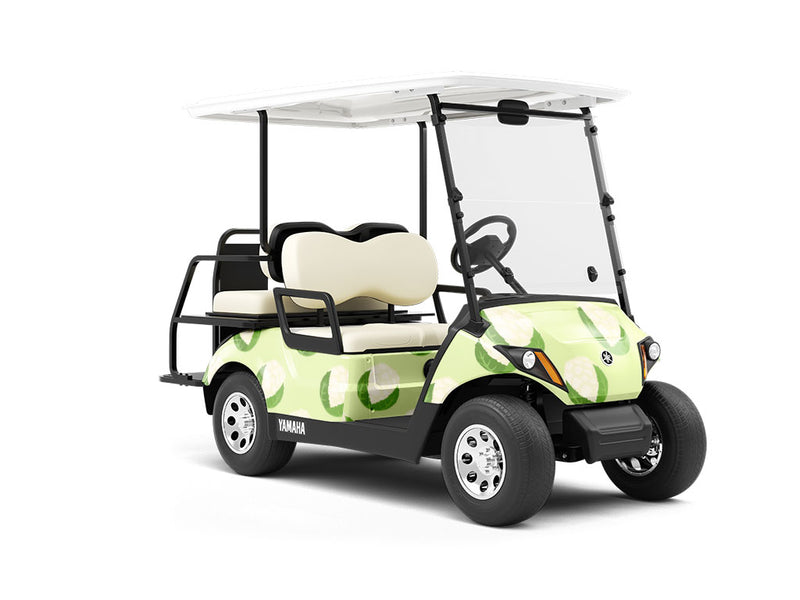 Been Beheaded Vegetable Wrapped Golf Cart