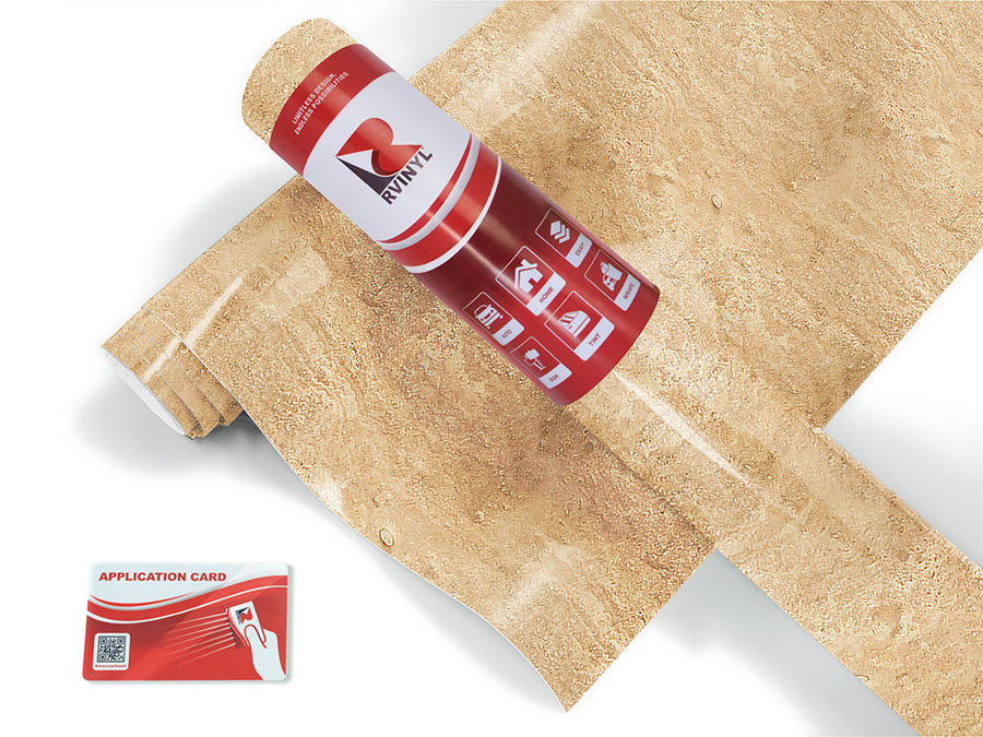 beige travertine stone Craft Vinyl Roll