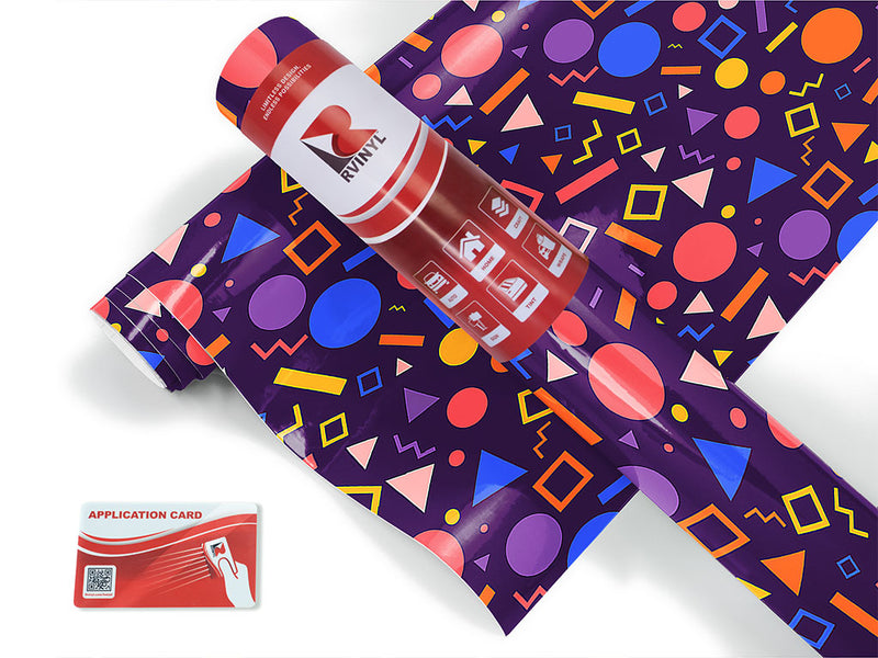 being young abstract geometric Craft Vinyl Roll