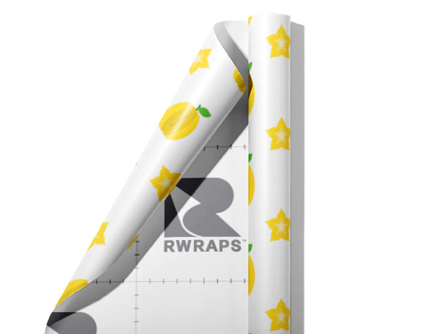 Bell Ringing Fruit Wrap Film Sheets~Rwraps Series 914 Bell Ringing Fruit Scrolled Sheet~3