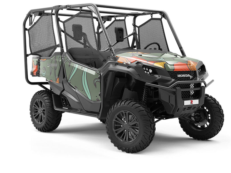 Belle De Jour Retro Utility Vehicle Vinyl Wrap