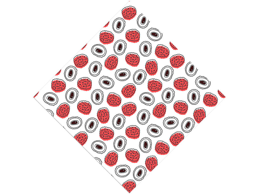 Bengal Bite Fruit Vinyl Wrap Pattern