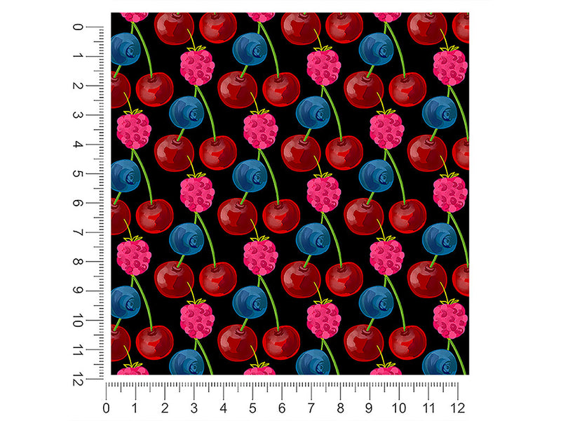 berries and cherries fruit 1ft x 1ft Craft Sheets