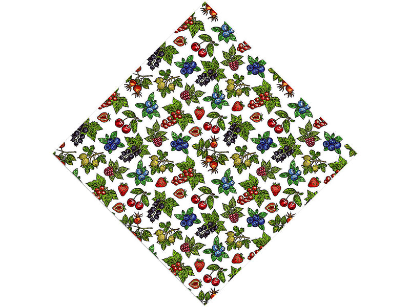 Berry Cluster Fruit Vinyl Wrap Pattern