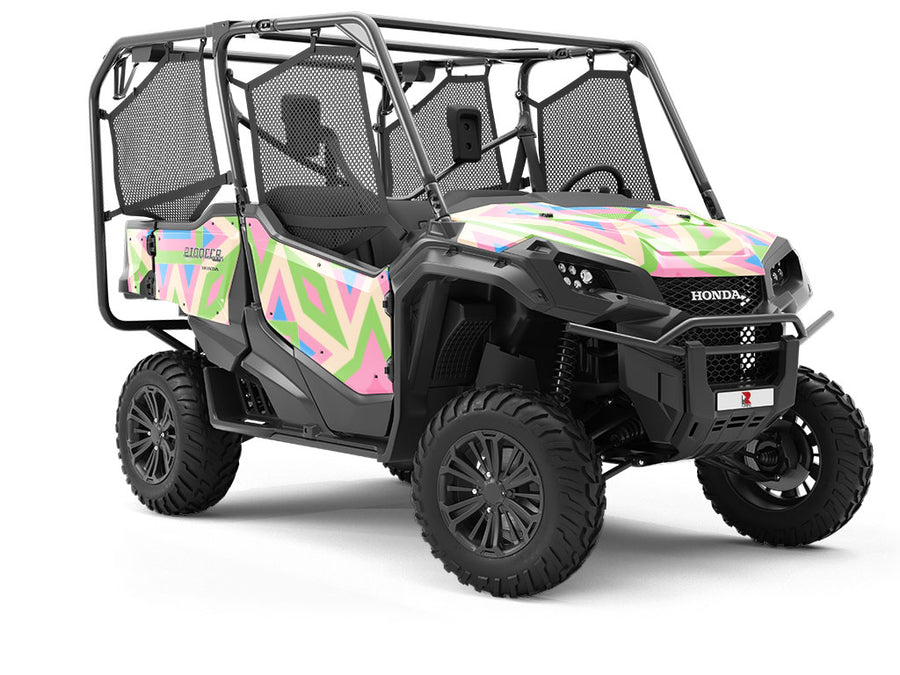 Best Friends Art Deco Utility Vehicle Vinyl Wrap