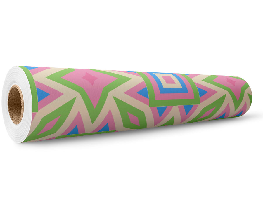 Best Friends Art Deco Wrap Film Wholesale Roll~Rwraps Series 914 Digitally Printed Vinyl Roll~5