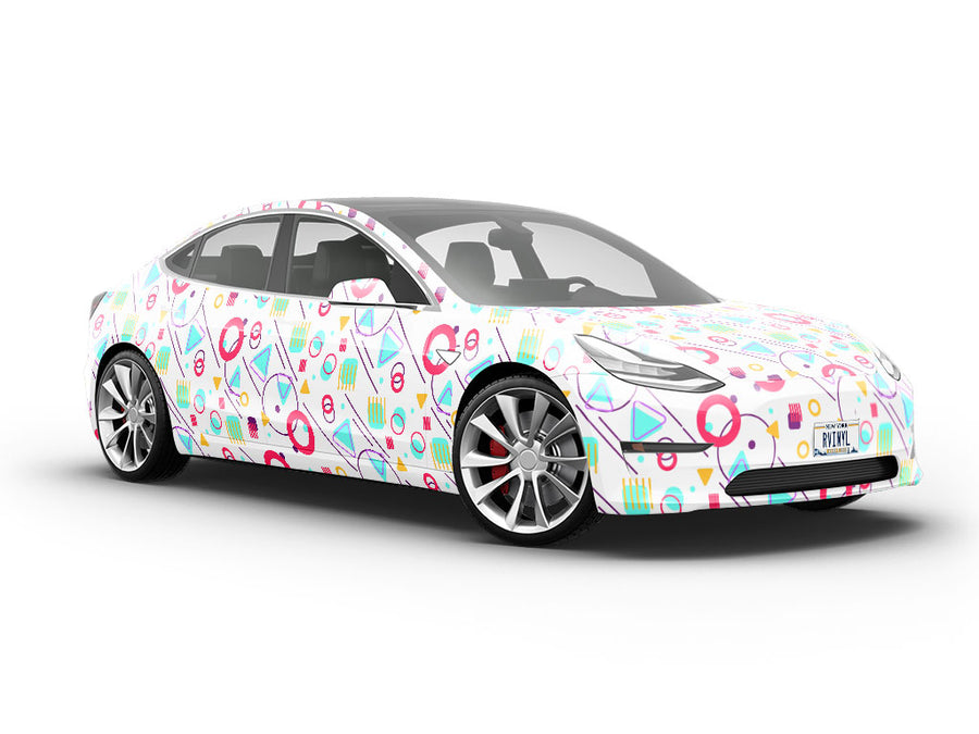 Bette Davis Abstract Vehicle Vinyl Wrap