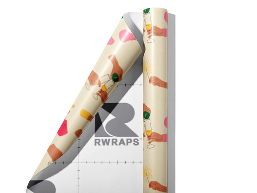 Between Friends Alcohol Wrap Film Sheets~Rwraps Series 914 Between Friends Alcohol Scrolled Sheet~3