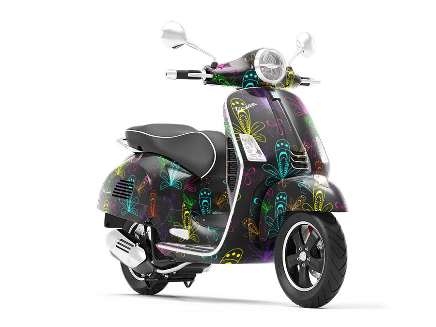 Big Bad Abstract Vespa Scooter Wrap Film