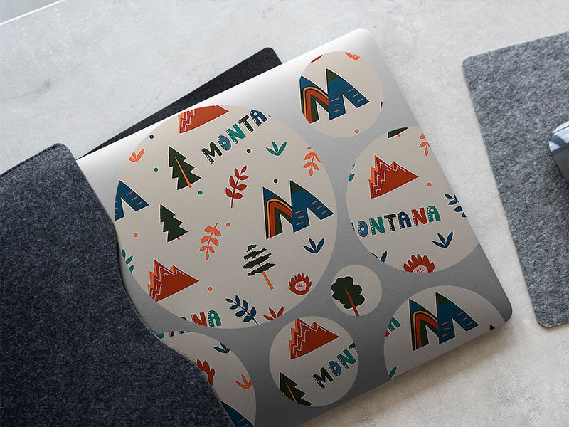 big sky DIY Laptop Stickers