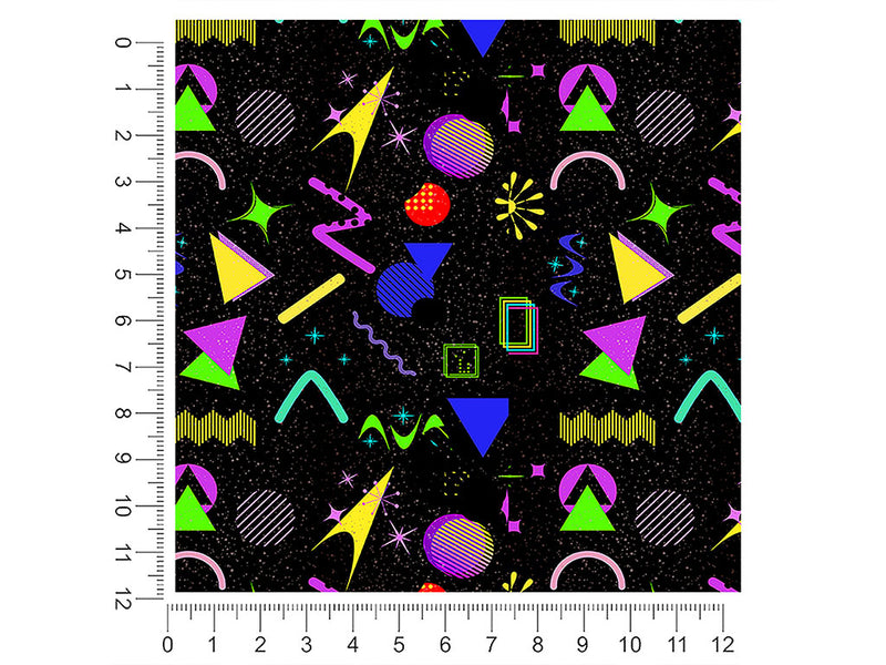 big zap retro 1ft x 1ft Craft Sheets