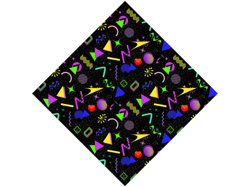 Big Zap Retro Vinyl Wrap Pattern