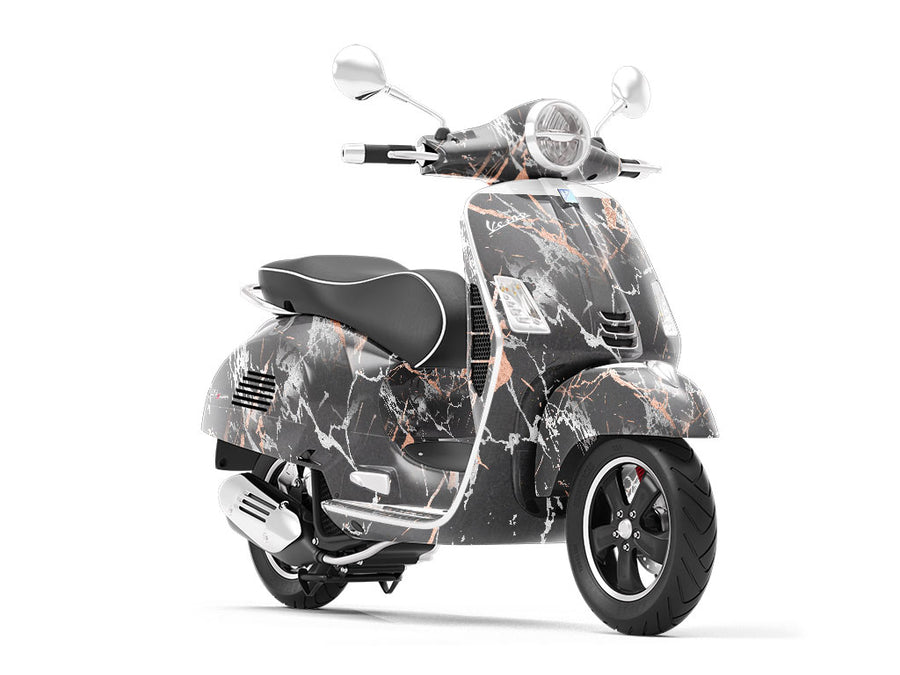Bilbao Gray Marble Vespa Scooter Wrap Film