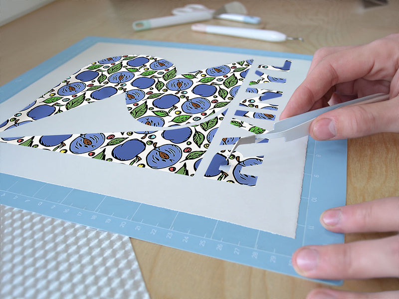 bite-sized bluebyrd fruit Easy Weed Craft Vinyl