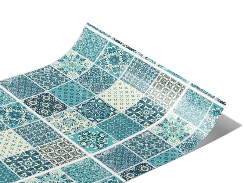 Biting Ice Tile Vinyl Wraps~Rwraps Series 914 Digitally Printed Vinyl Wrap~1