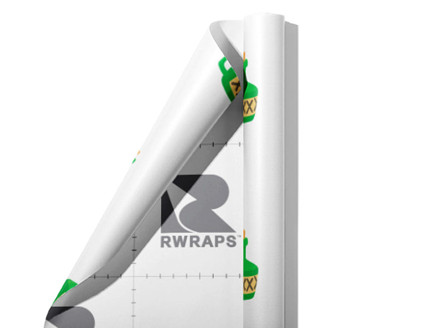 Biting Moonshine Alcohol Wrap Film Sheets~Rwraps Series 914 Biting Moonshine Alcohol Scrolled Sheet~3