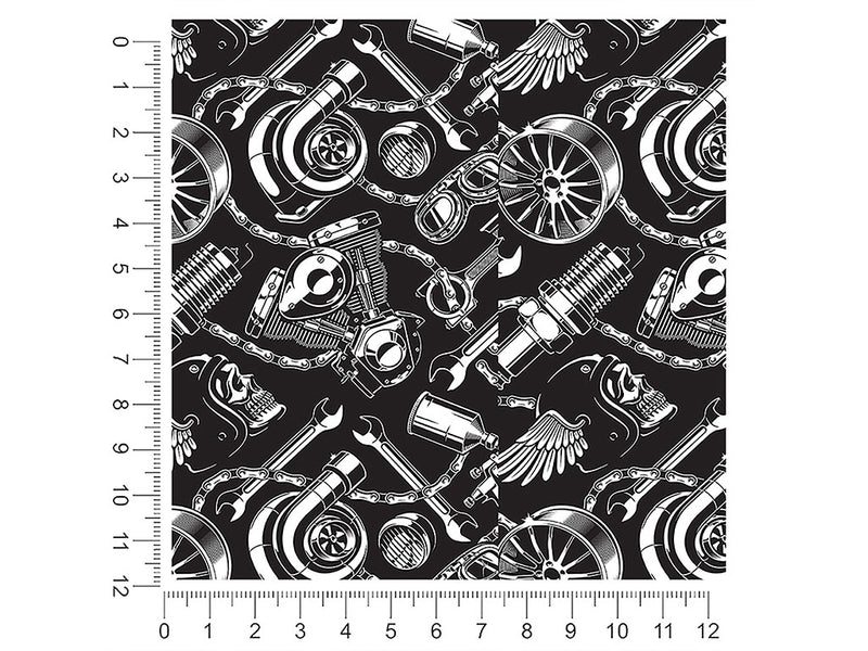 bits pieces gearhead 1ft x 1ft Craft Sheets