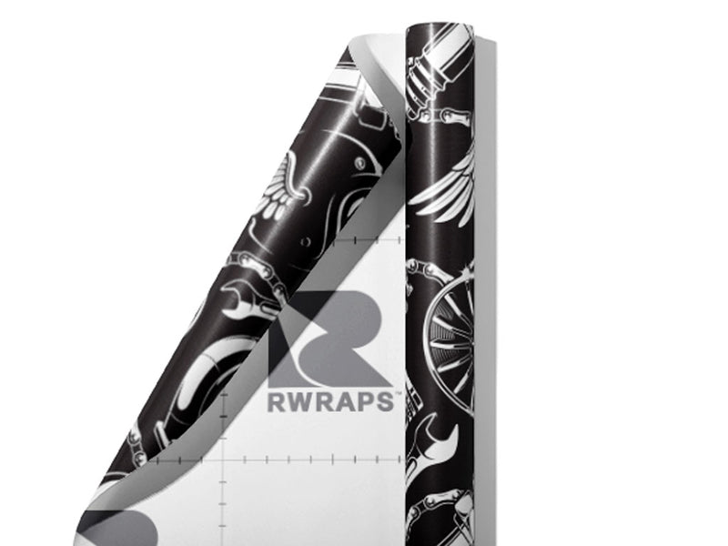 Bits Pieces Cars Wrap Film Sheets~Rwraps Series 914 Bits Pieces Cars Scrolled Sheet~3
