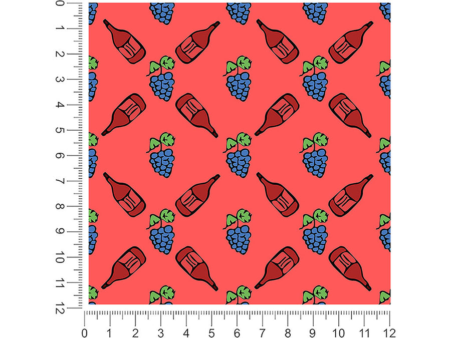 bitter red alcohol 1ft x 1ft Craft Sheets