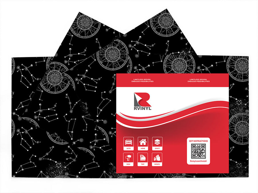 black aeons astrology Craft Vinyl Sheet Pack