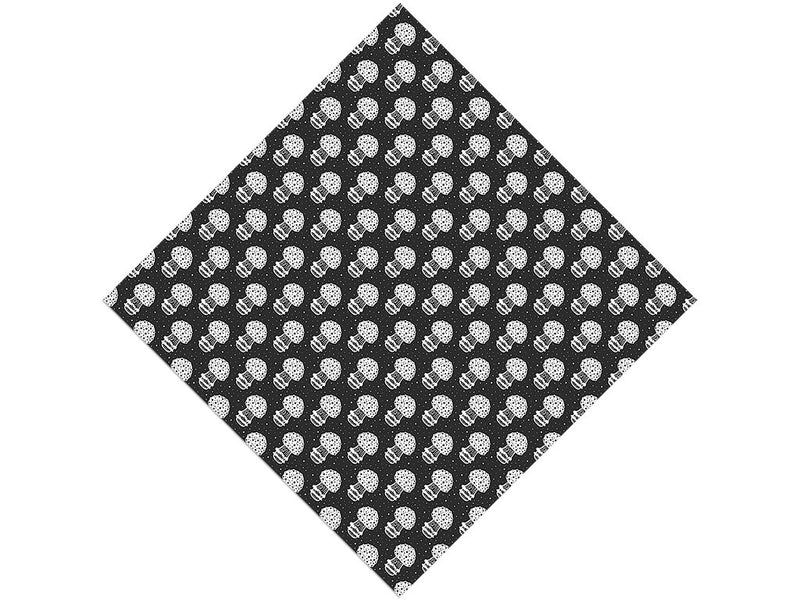 Black Amanita Mushroom Vinyl Wrap Pattern