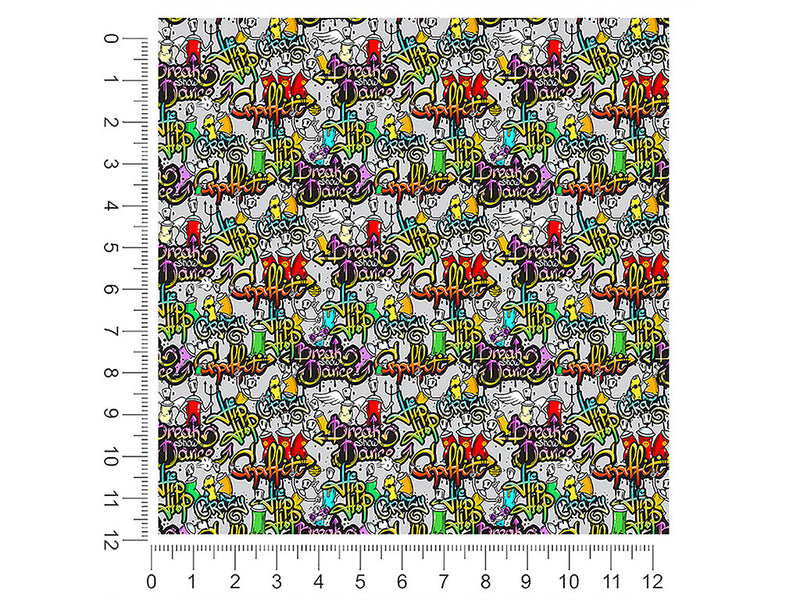 black book graffiti 1ft x 1ft Craft Sheets