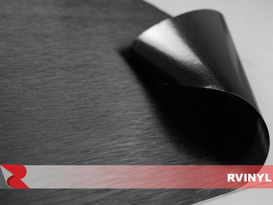 Black Brushed Aluminum Craft Film