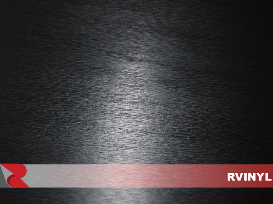 Rwraps Black Brushed Aluminum Sheet