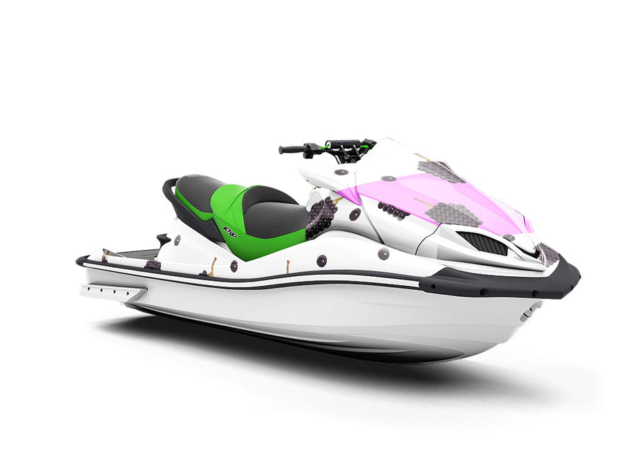 Black Cascade Fruit Jet Ski Vinyl Customized Wrap