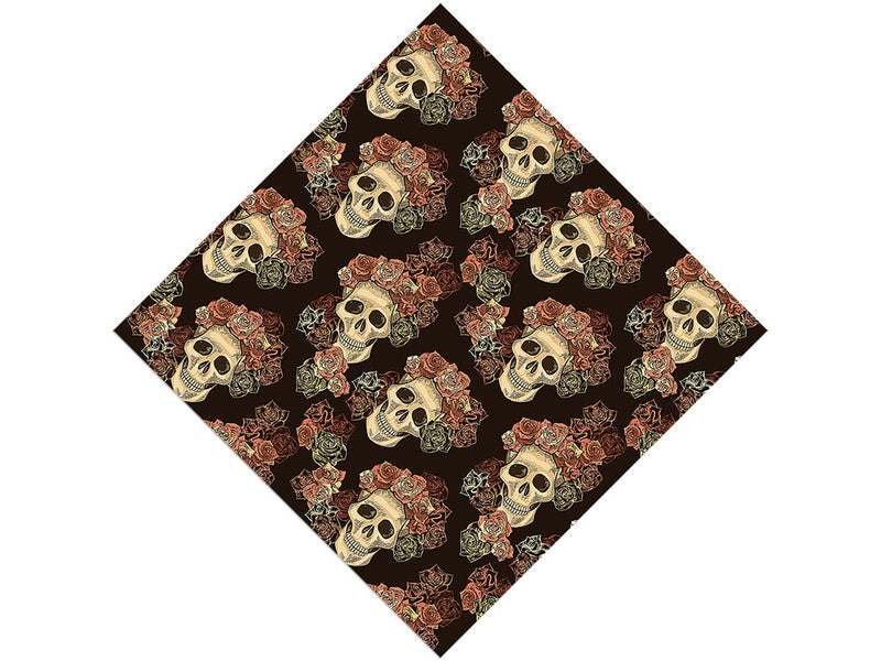 Black Crown Halloween Vinyl Wrap Pattern