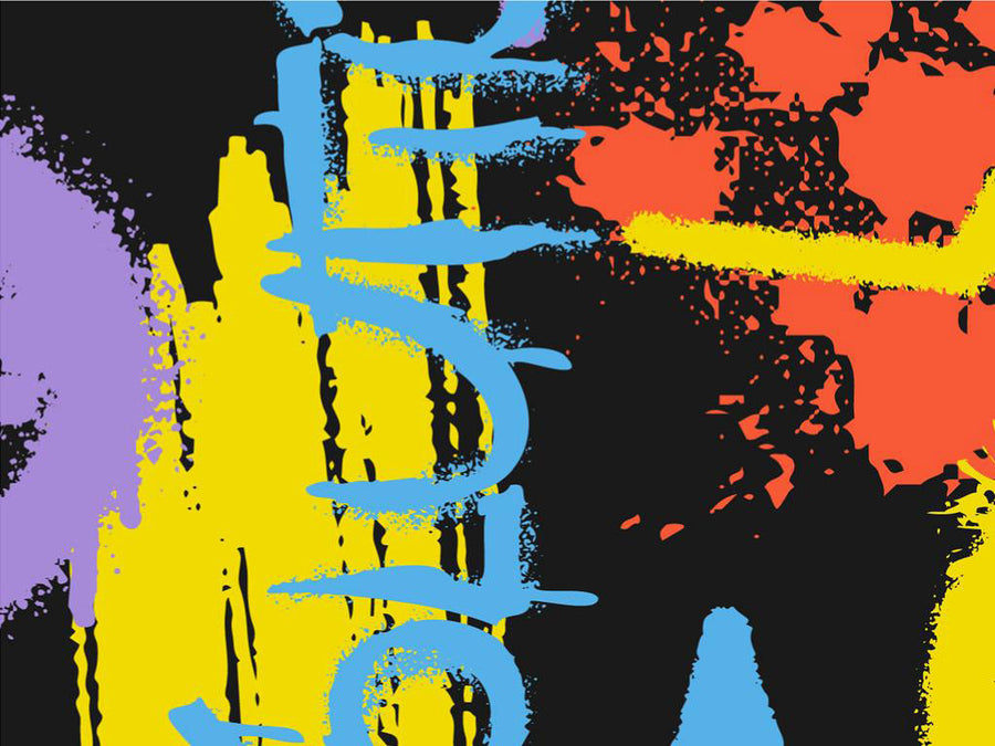 Black Evolution Graffiti Vinyl Wrap Pattern~Rwraps Series 914 Digitally Printed Vinyl Wrap~0