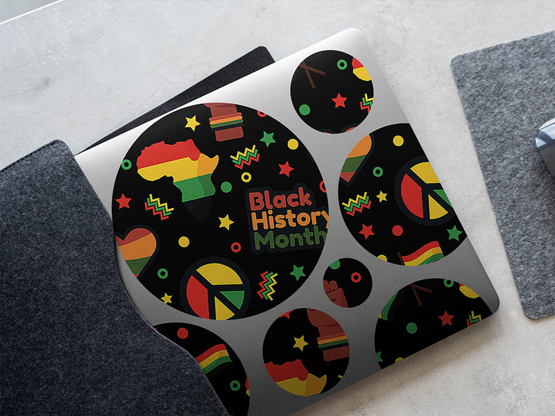 black history DIY Laptop Stickers