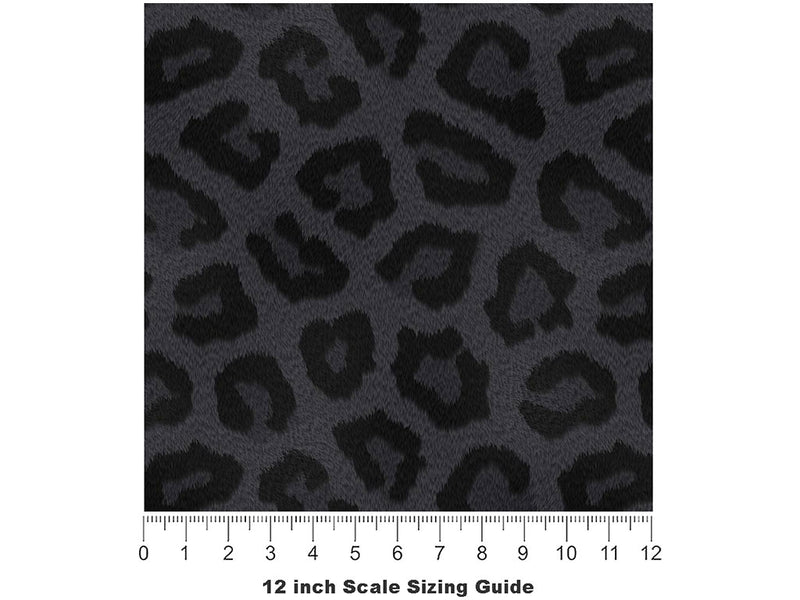 Black Panther Vinyl Film Pattern Size 12 inch Scale~Rwraps Black Panther Sizing Chart~3