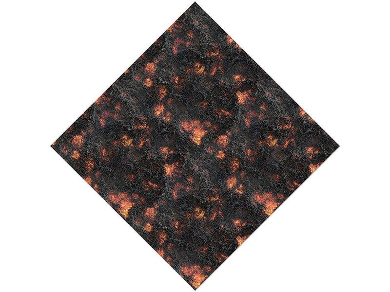 Black Smoke Lava Vinyl Wrap Pattern